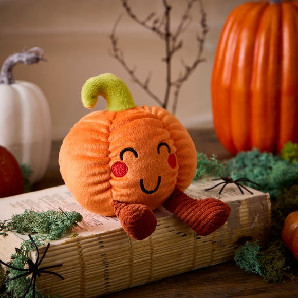 Stuffed pumpkin toy on sale