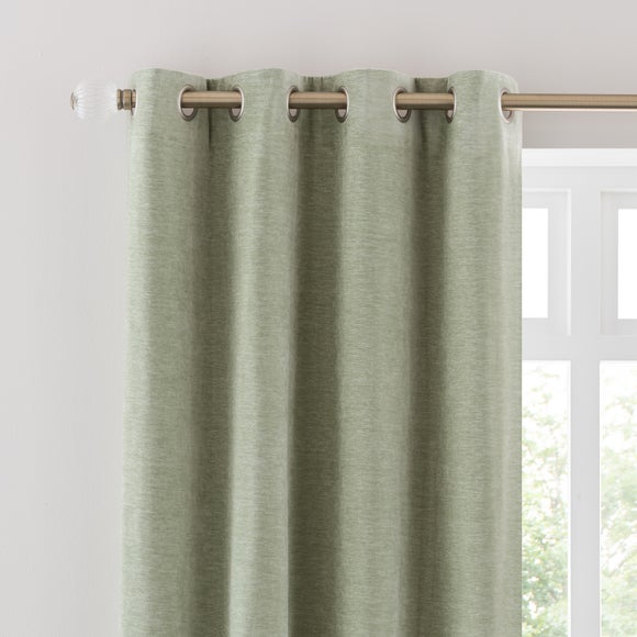 View Vintage Chenille Eyelet Curtains View Vintage Chenille Eyelet Curtains