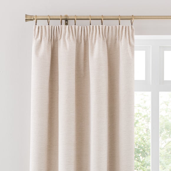 Genoa Chenille Blackout Pencil Pleat Curtains