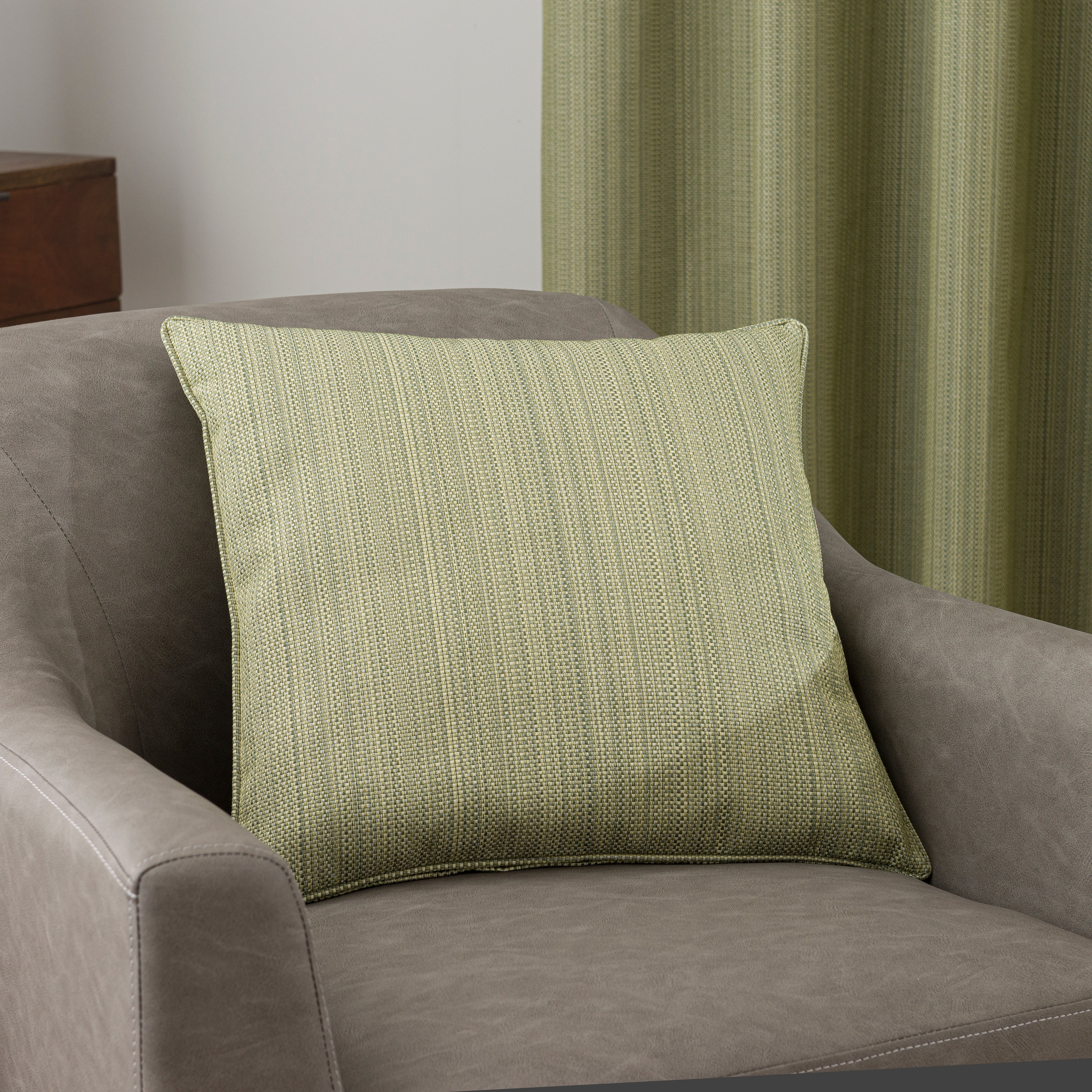 Neptune Square Cushion Olive