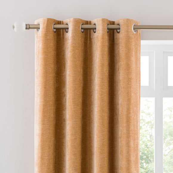 View Vintage Chenille Eyelet Curtains View Vintage Chenille Eyelet Curtains