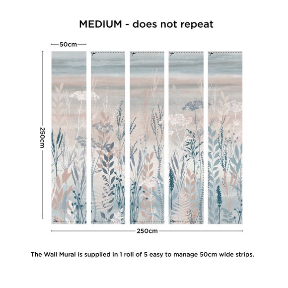 Photo 3 of Meadow Grasses Wall Mural