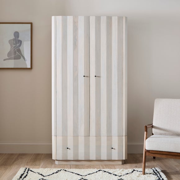 Click to view product details and reviews for Willa Double Wardrobe Mango Wood.