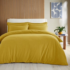 Elements 100 Cotton Jersey Plain Duvet Cover & Pillowcase Set​