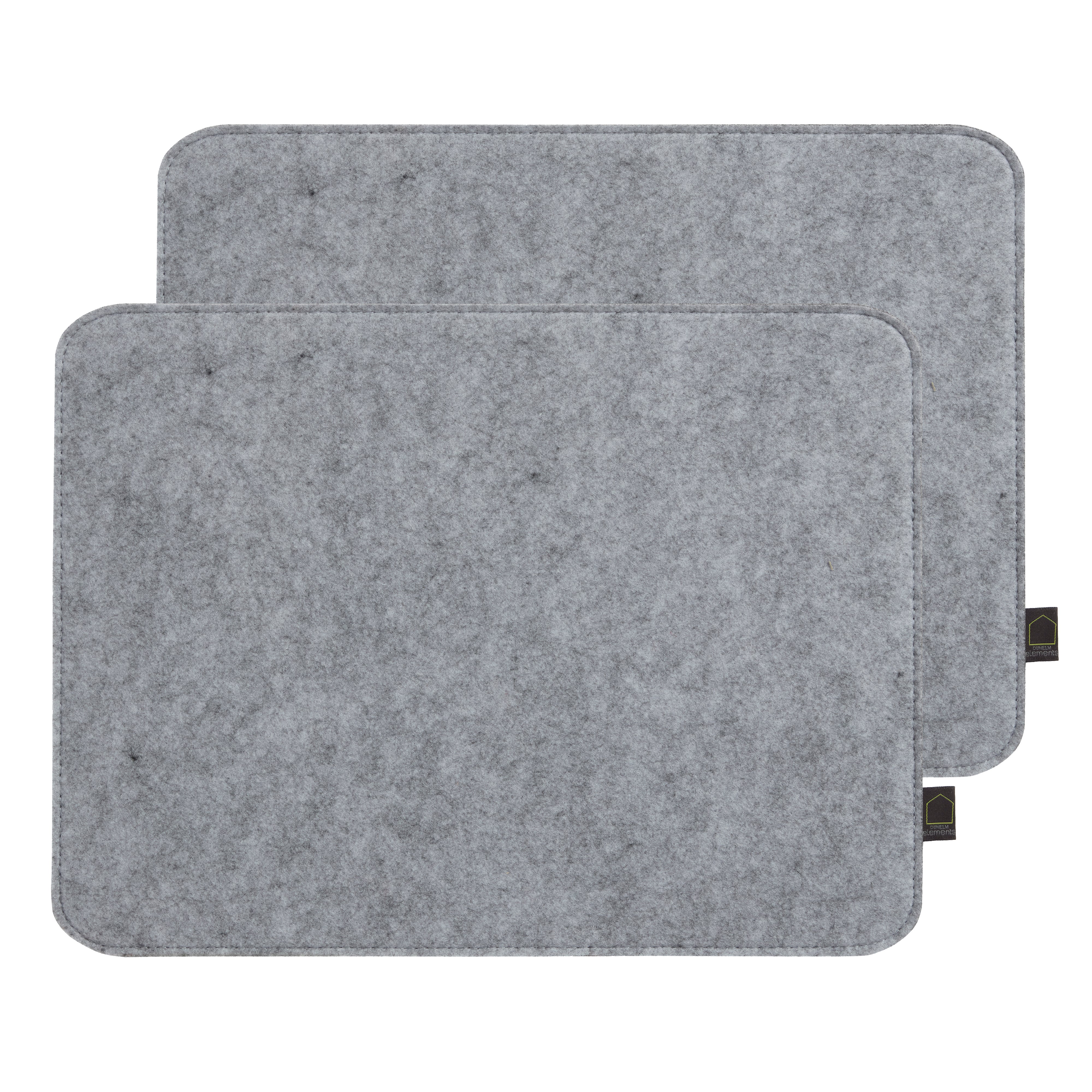 Elements Set of 2 Grey Placemats