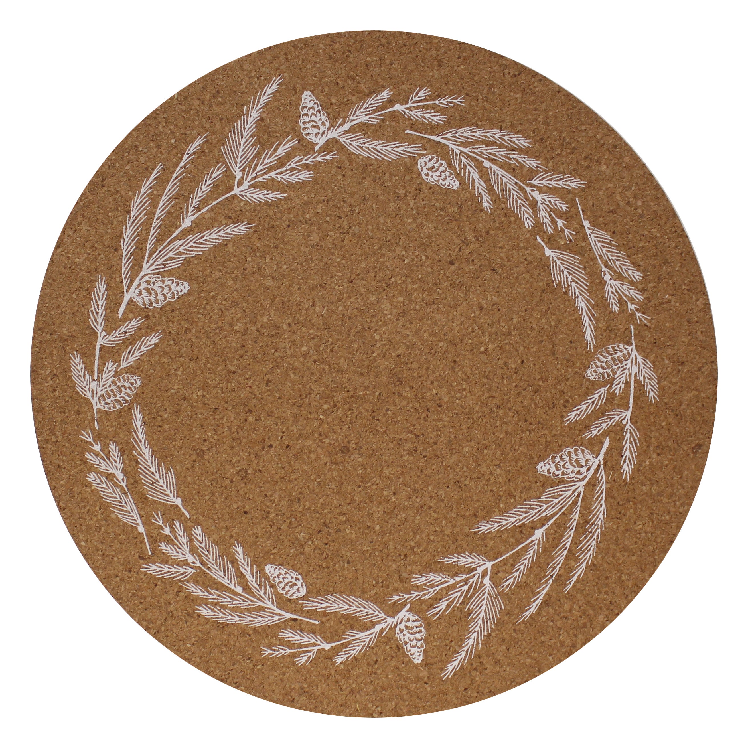 Pack of 4 printed Cork Placemats