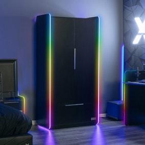 Electra 2 Door Wardrobe with LED Lights