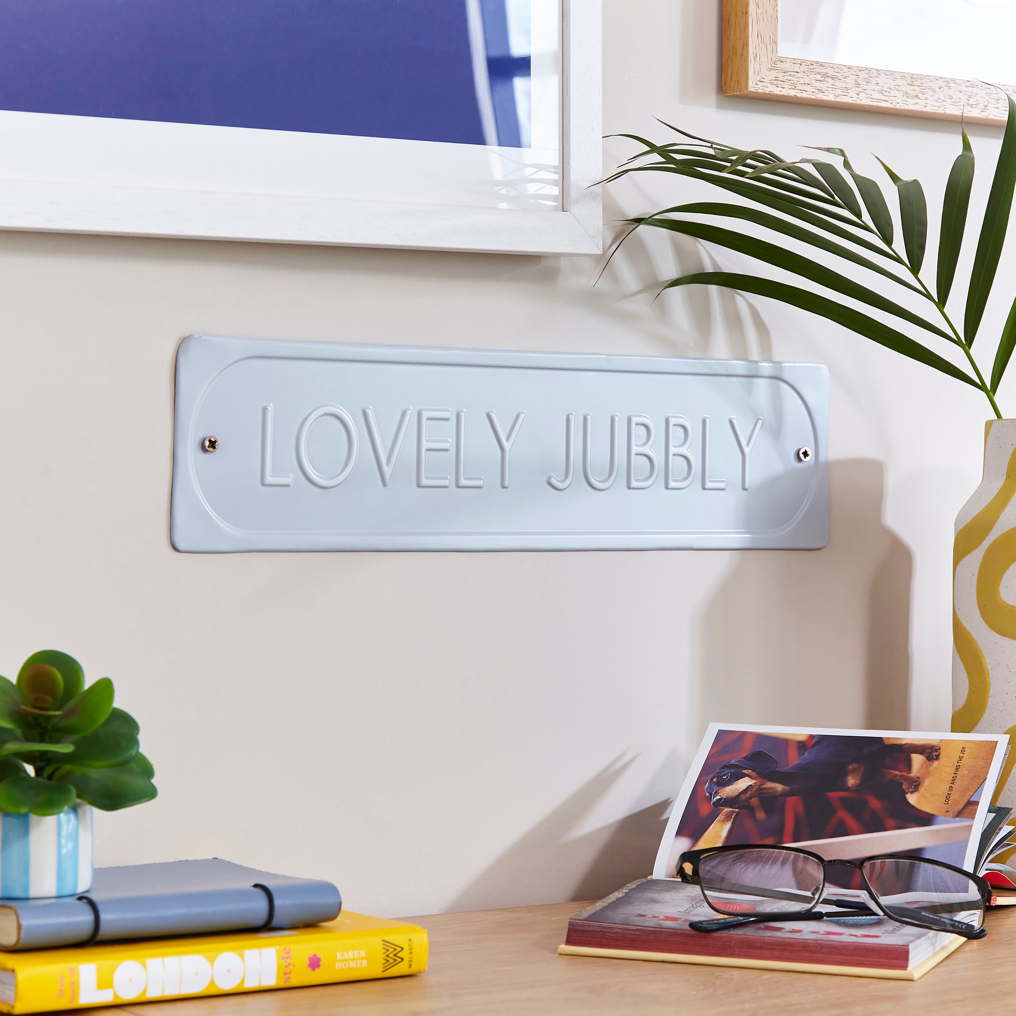 Elements Lovely Jubbly Plaque