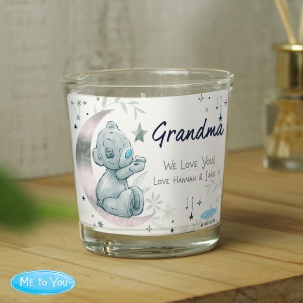 Personalised Moon and Stars Me To You Candle image 1 of 4
