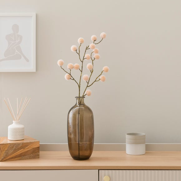 Click to view product details and reviews for Artificial White Pompom Stem.