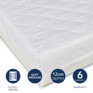 Ickle Bubba Premium Sprung Cot Mattress