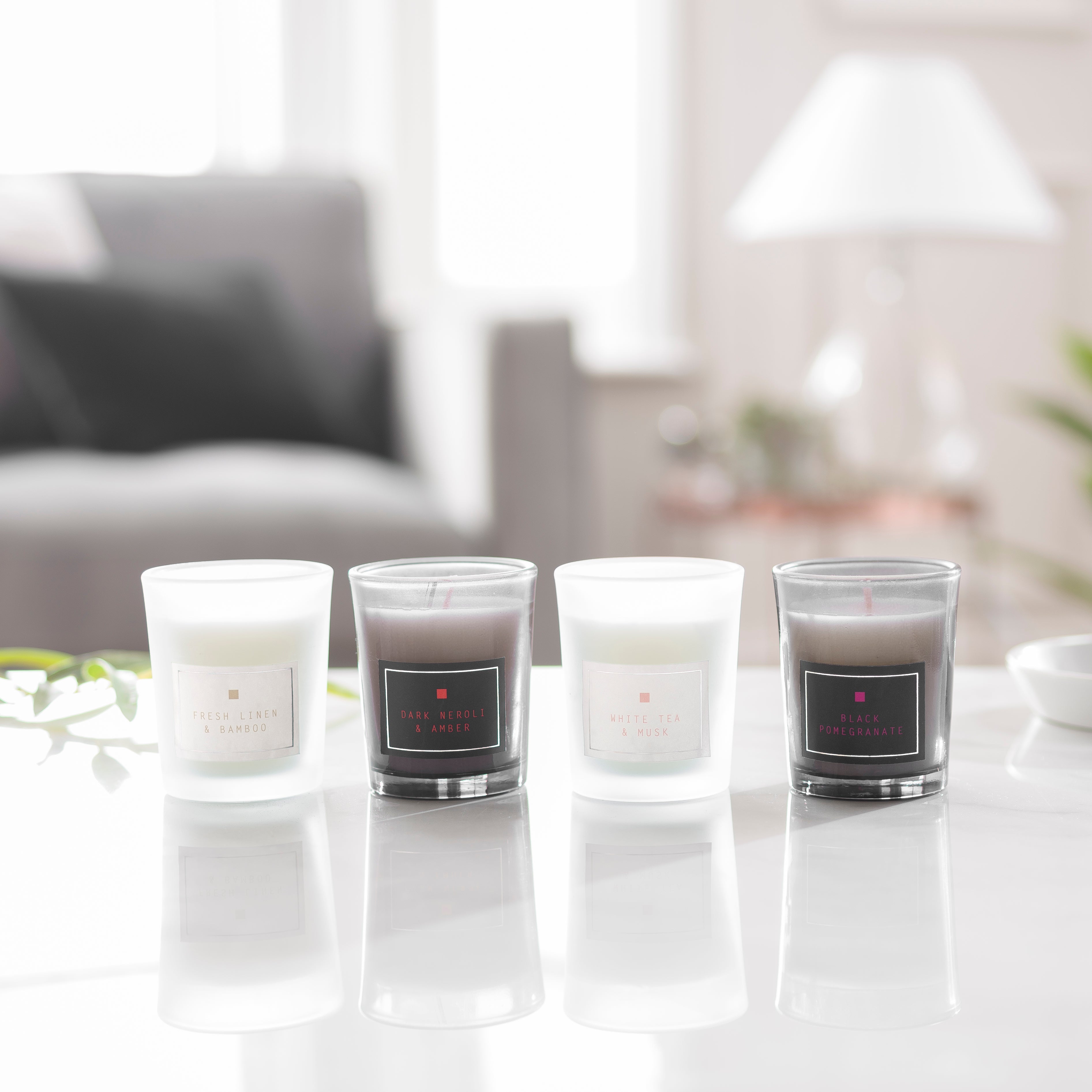 Hotel Set of 4 Collection Candle Gift Set