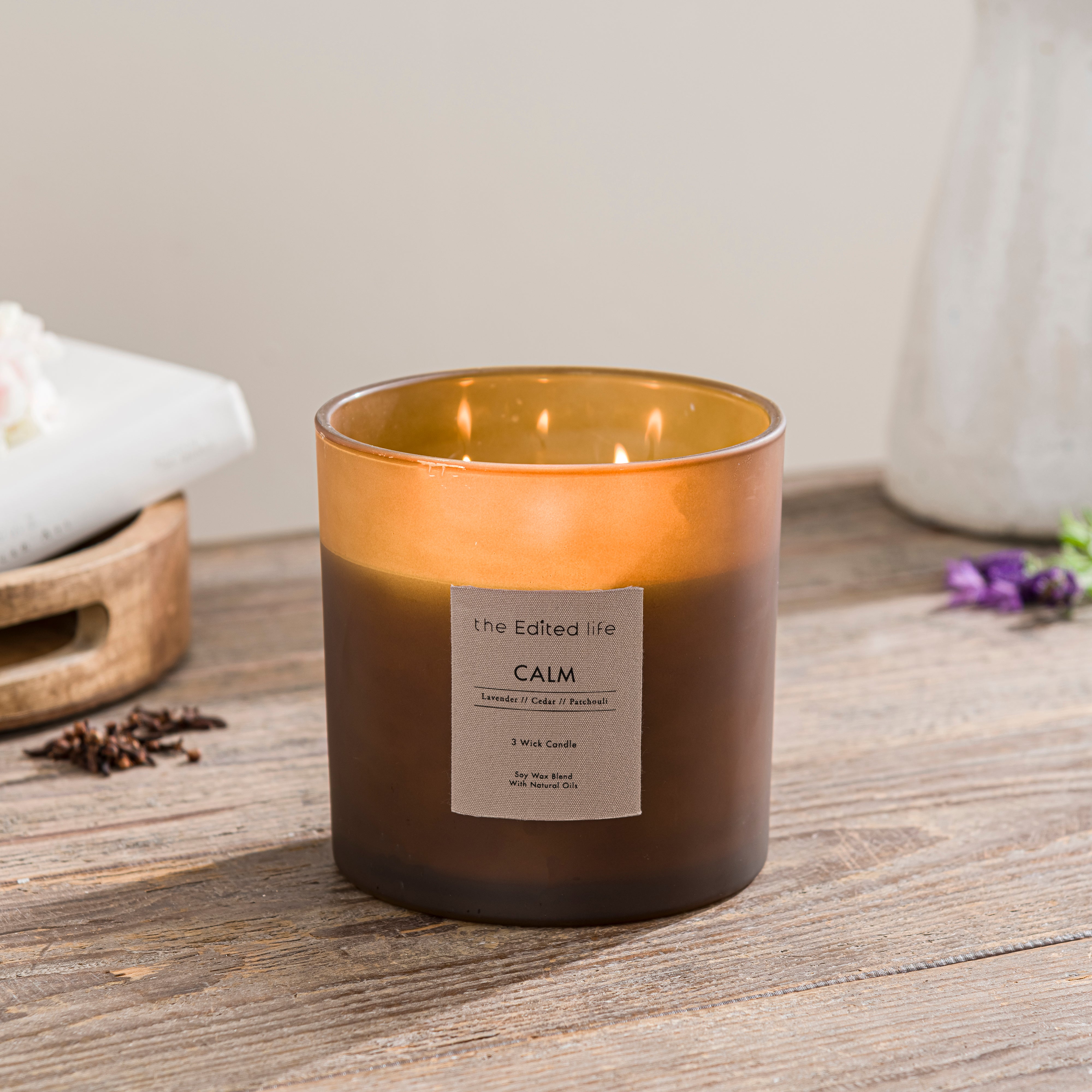 Calm Soy Wax Multi Wick Candle