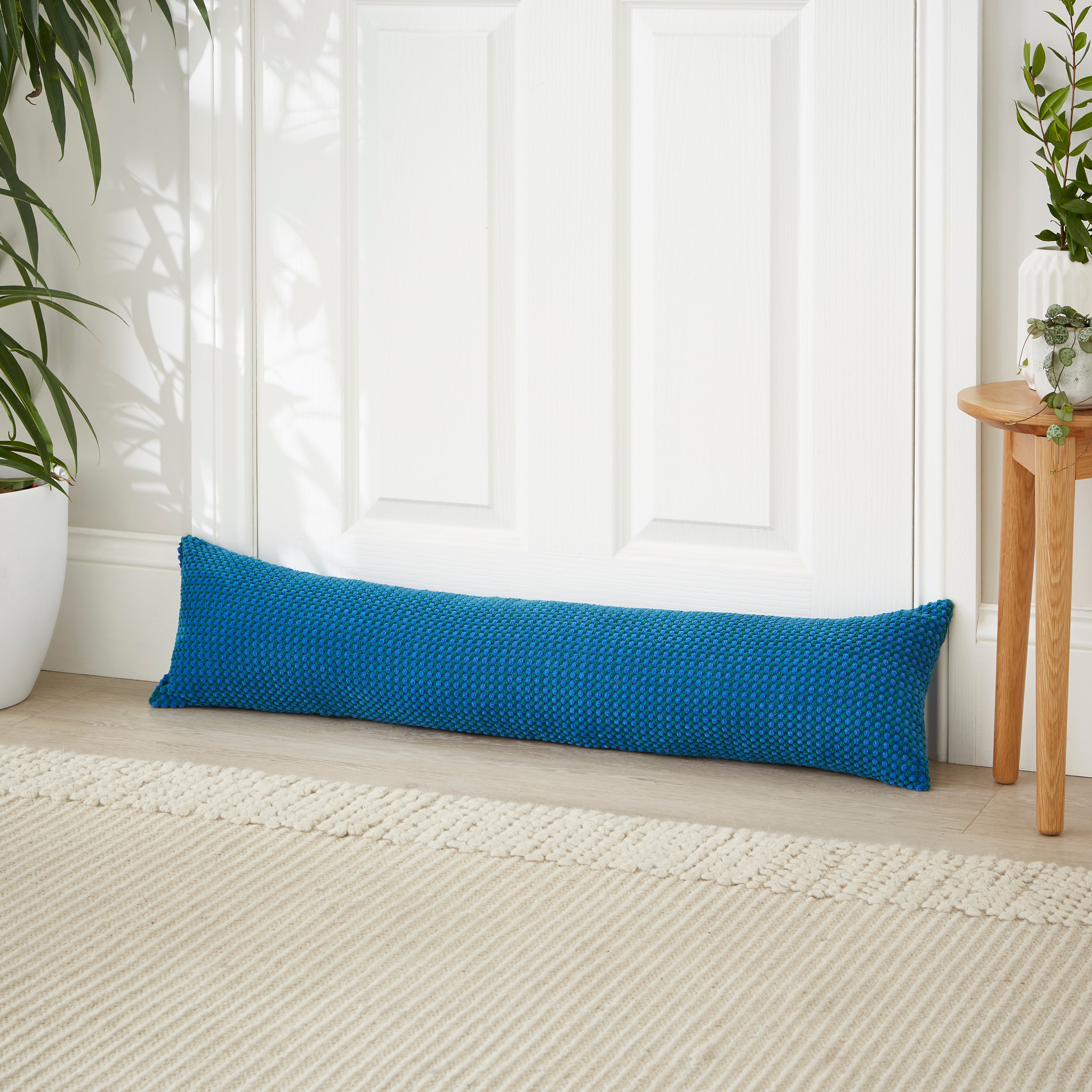Chenille Spot Draught Excluder