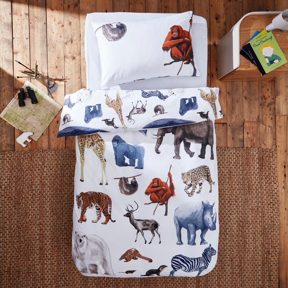 Mammals Duvet Cover And Pillowcase Set