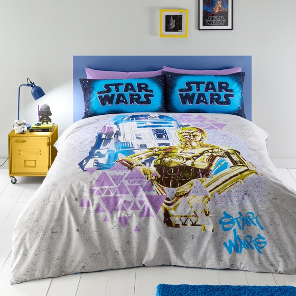 Double star wars bedding best sale