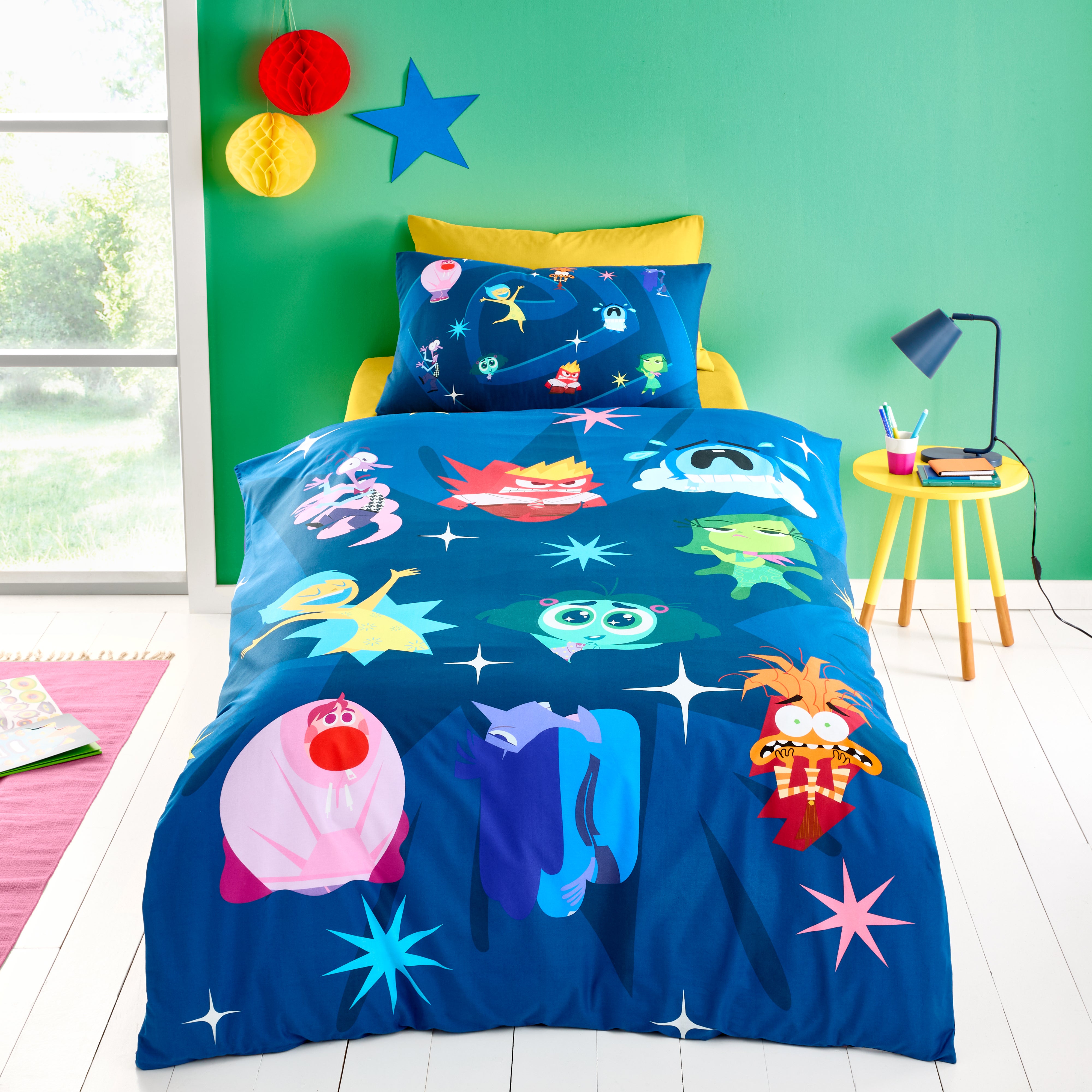 Inside Out Duvet Cover and Pillowcase Set
