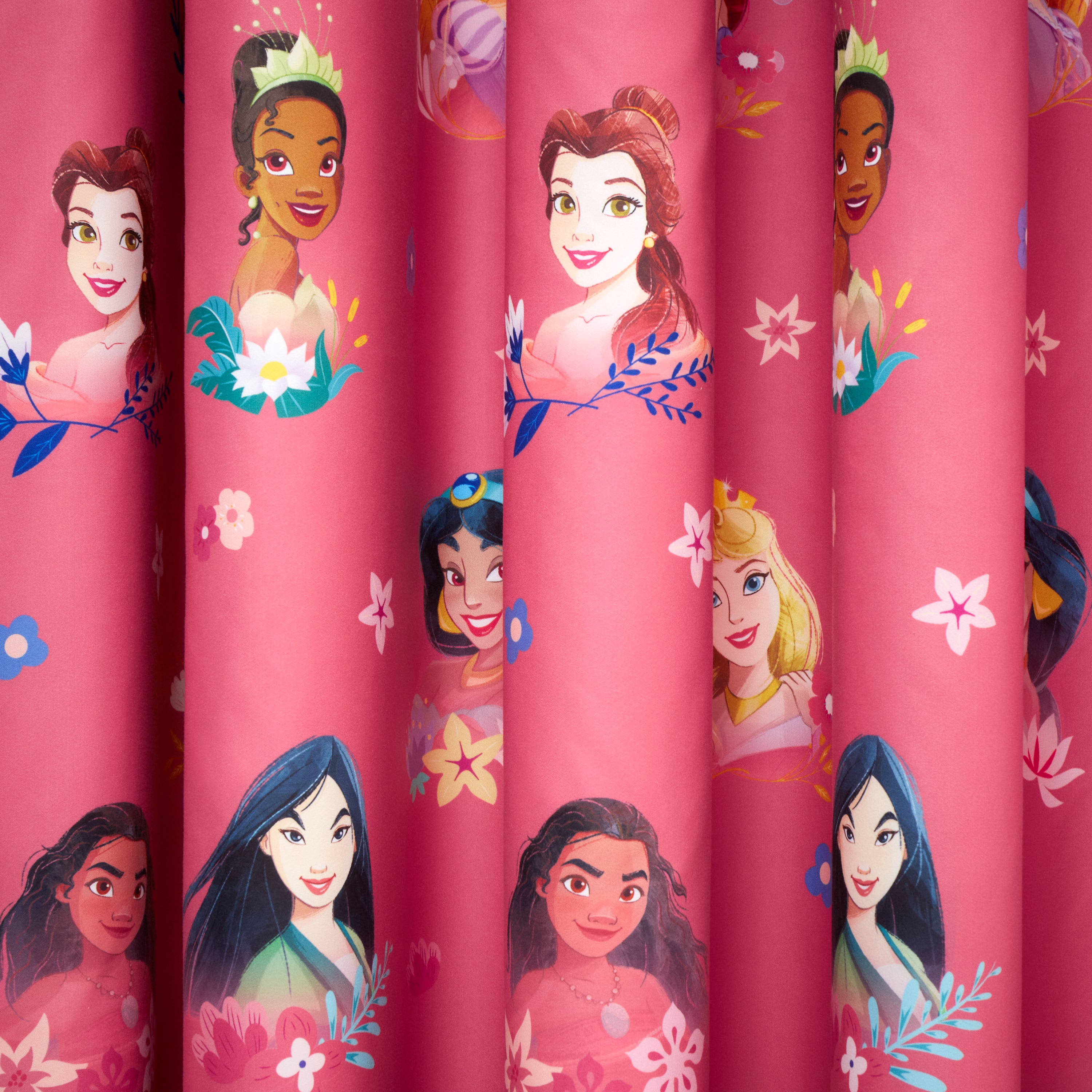 Disney Princess Blackout Eyelet Curtains with Tiebacks | Dunelm