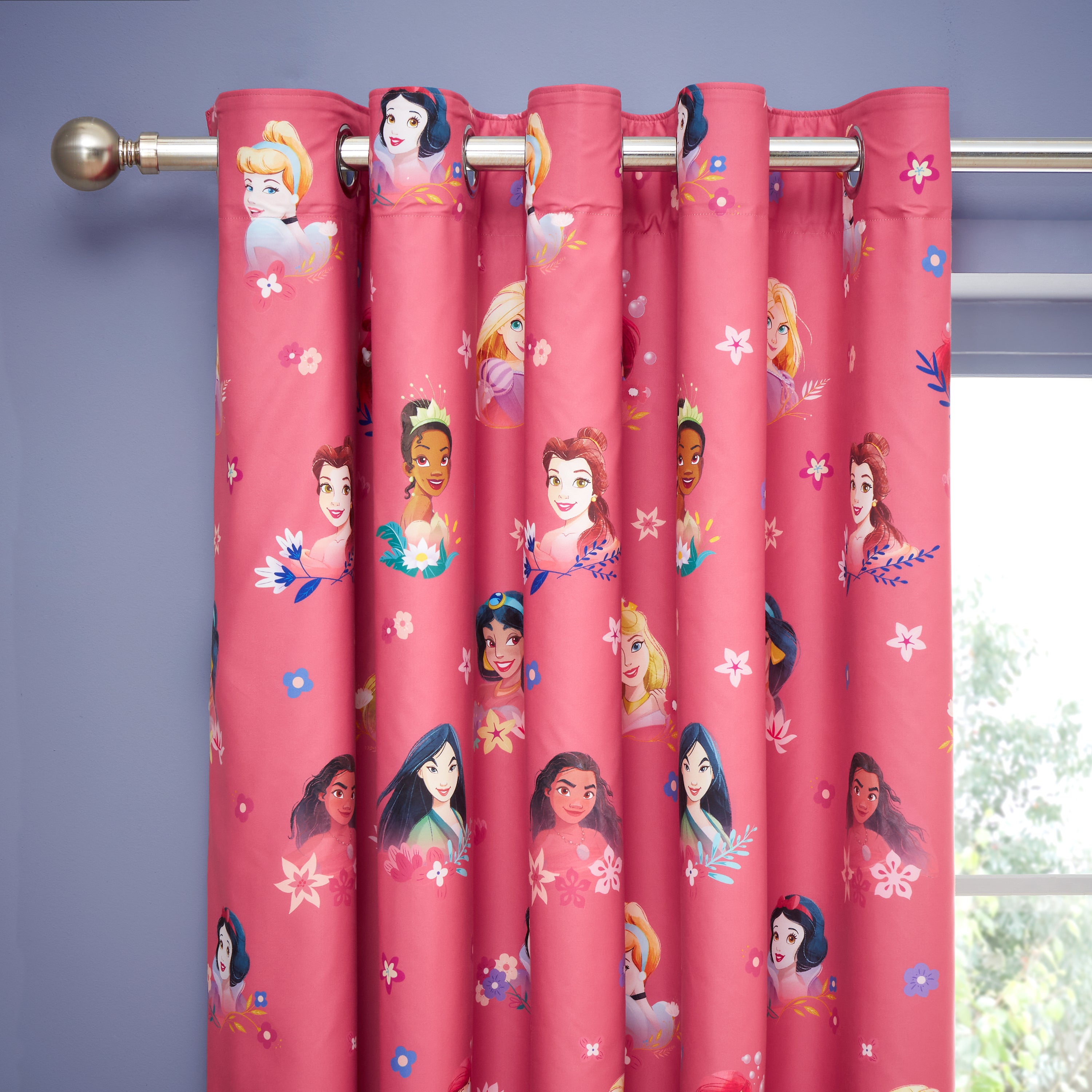 Disney Princess Eyelet Curtains