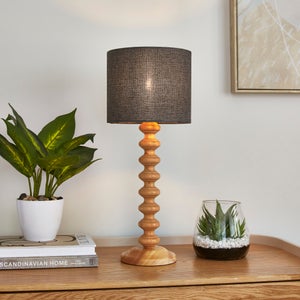Barkweave Drum Lamp Shade
