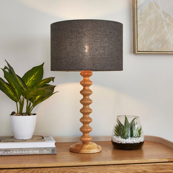 Barkweave Drum Lamp Shade