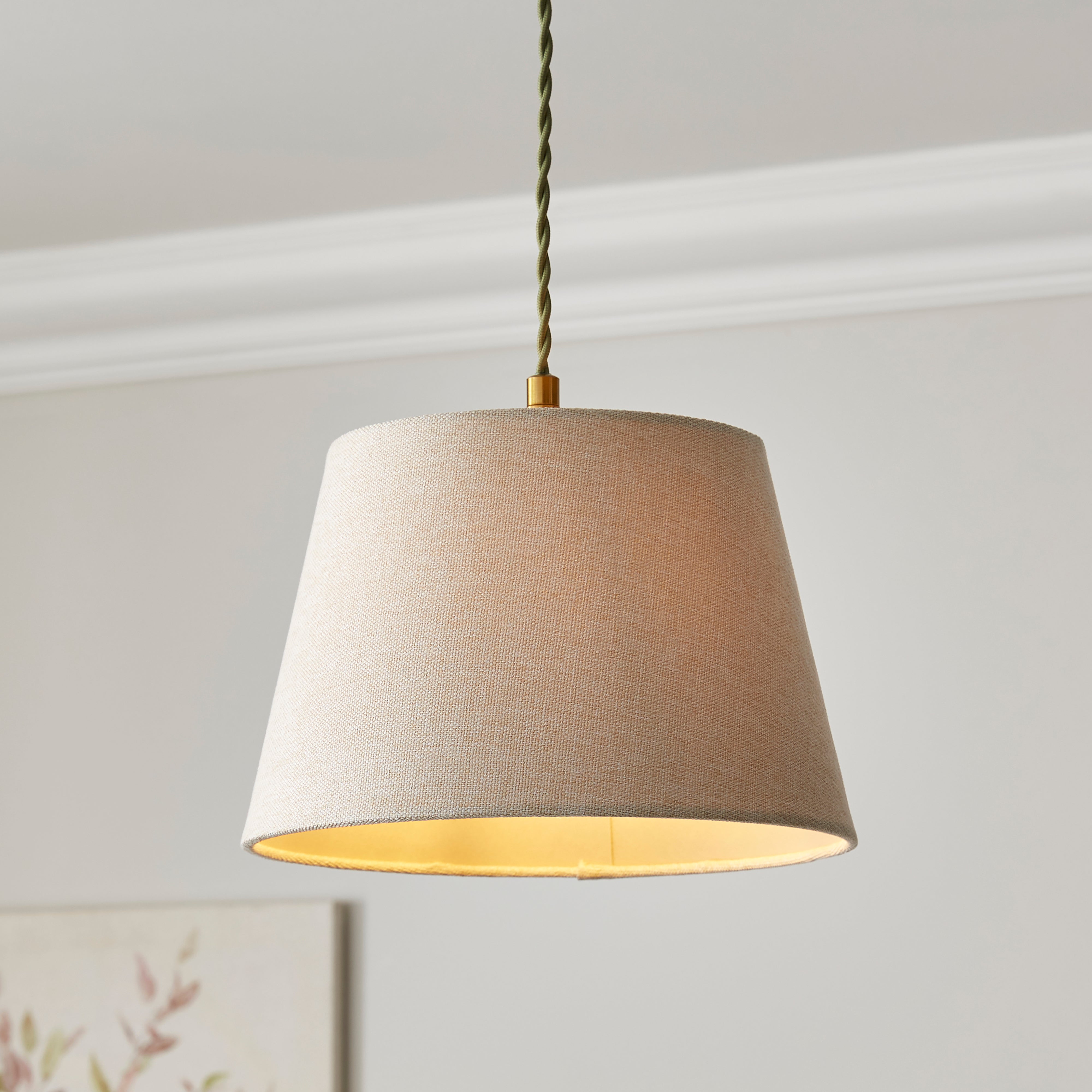 Churchgate Ashby Tapered Lamp Shade Natural