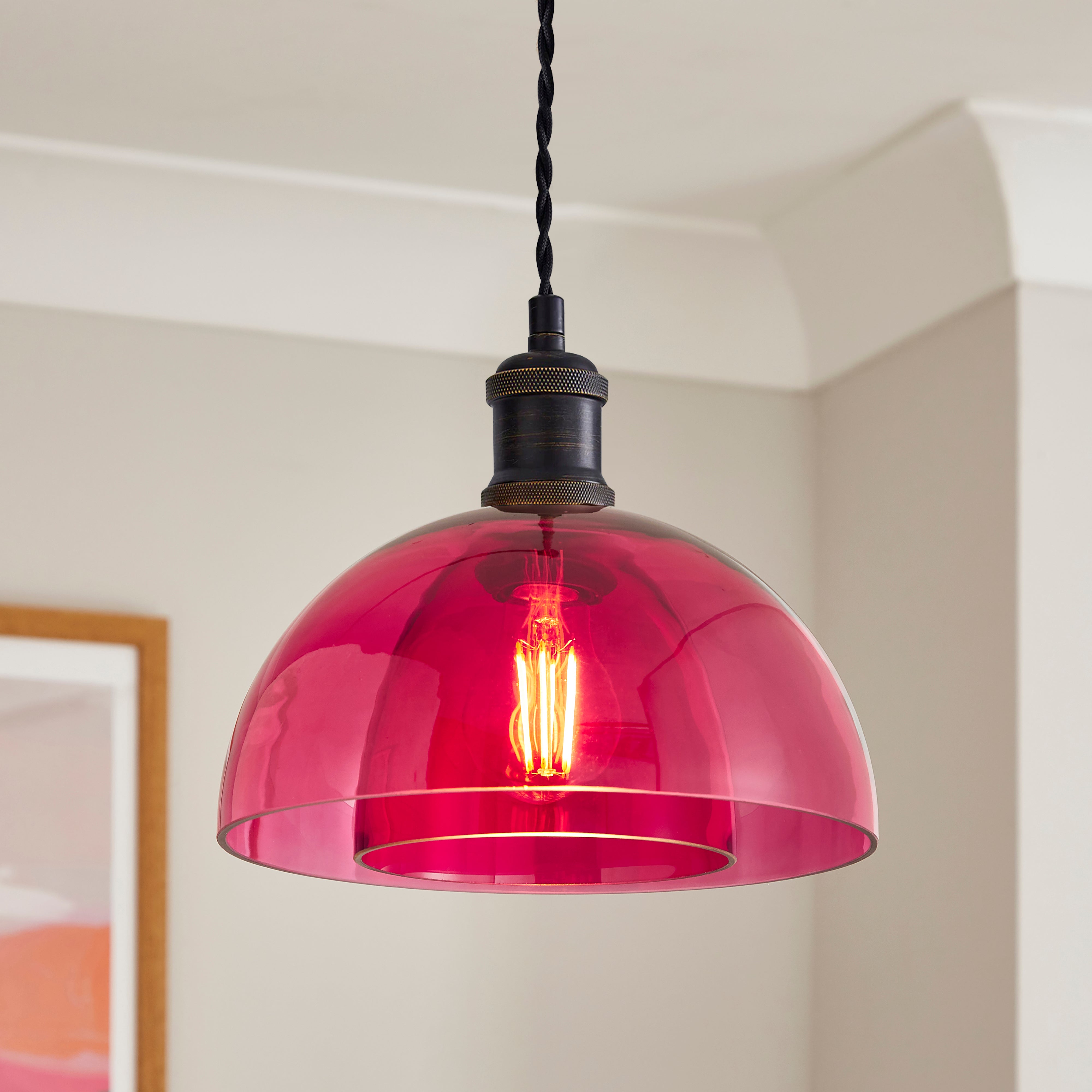 Elements Munro Easy Fit Pendant Shade