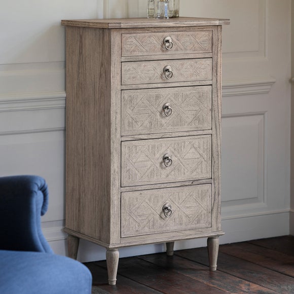 Modesto 4 Drawer Narrow Vanity Chest