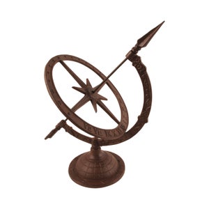 Fallen Fruits Cast Iron Sundial