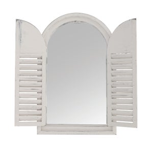 Fallen Fruits Arched Shutter Mirror