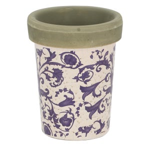 Fallen Fruits Ceramic Long Tom Plant Pot