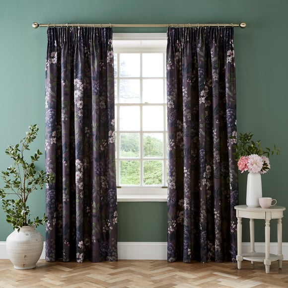 Click to view product details and reviews for Dorma Giverny Blackout Pencil Pleat Curtains.