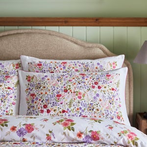Dorma Modern Ditsy 300 Thread Count 100 Cotton Standard Pillowcase Pair