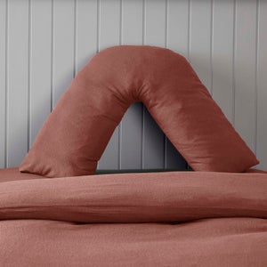 Soft & Cosy Luxury 100 Brushed Cotton V-shape Pillowcase