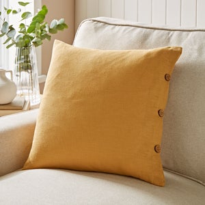 Cotton Linen Square Cushion Cover