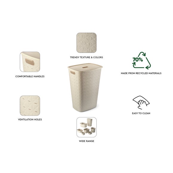 Curver Softex 56L Laundry Basket Dunelm