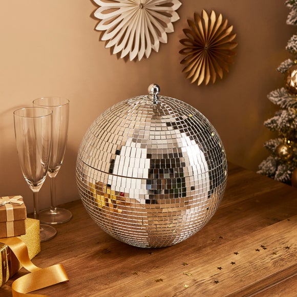 Click to view product details and reviews for Large Disco Ball Ice Bucket.