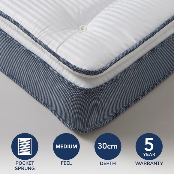 Commercial Collection 1000 Pocket Pillow Top Mattress