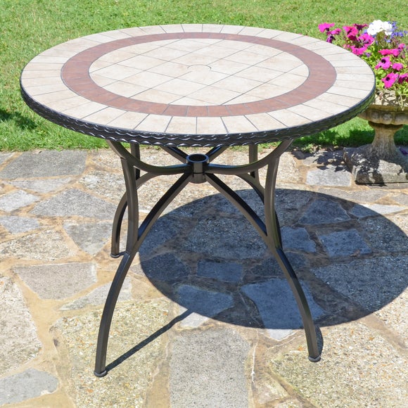 30 inch deals round outdoor table