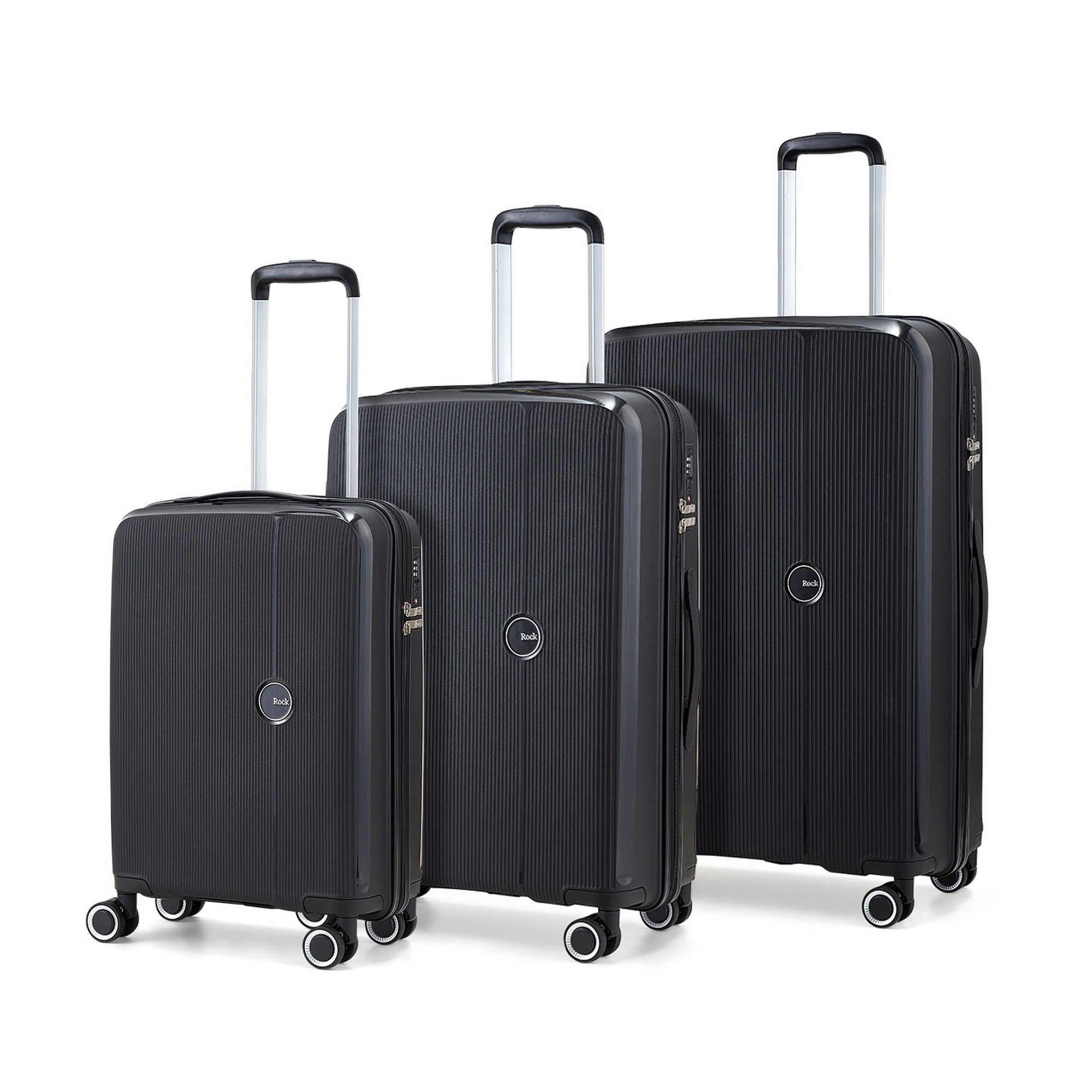 Rock Luggage Hudson Set of 3 Suitcases