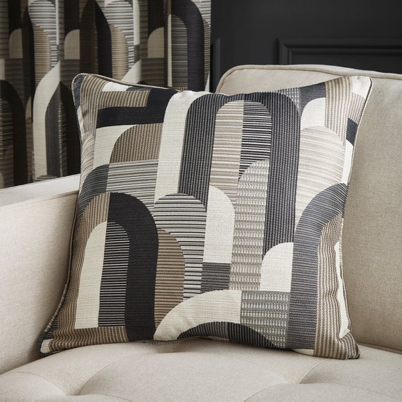 Click to view product details and reviews for Alvin Geometric Jacquard Cushion.