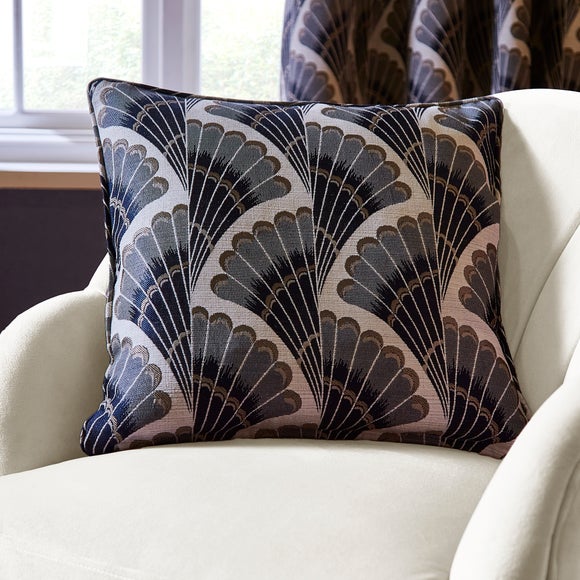 Click to view product details and reviews for Fan Jacquard Cushion.