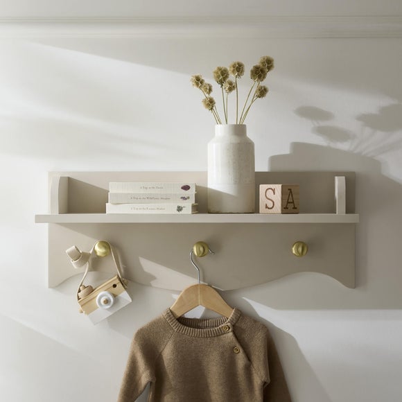 CuddleCo Clara Shelf White Dunelm