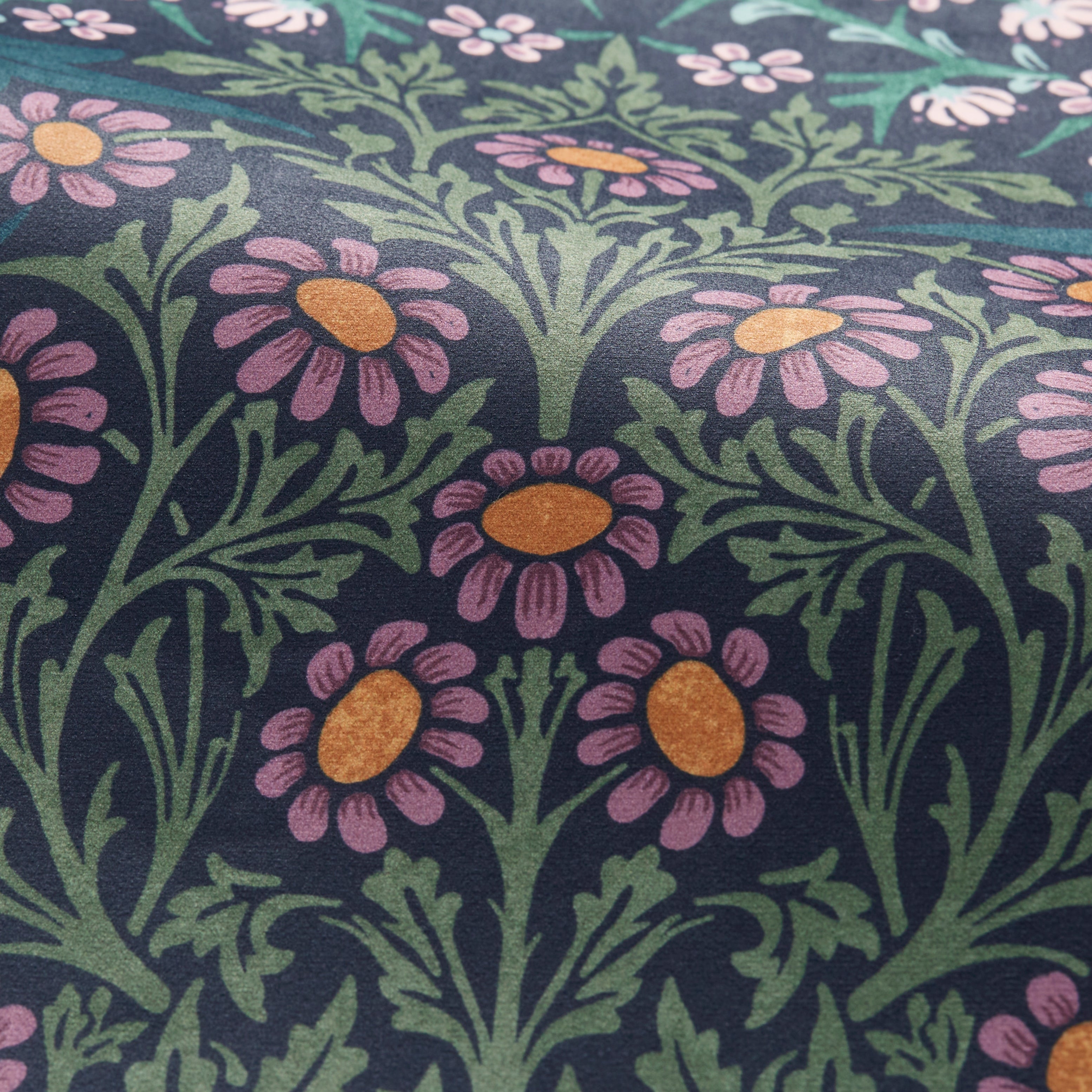 William Morris At Home Blackthorn Made to Measure Fabric Sample Blackthorn Dewberry