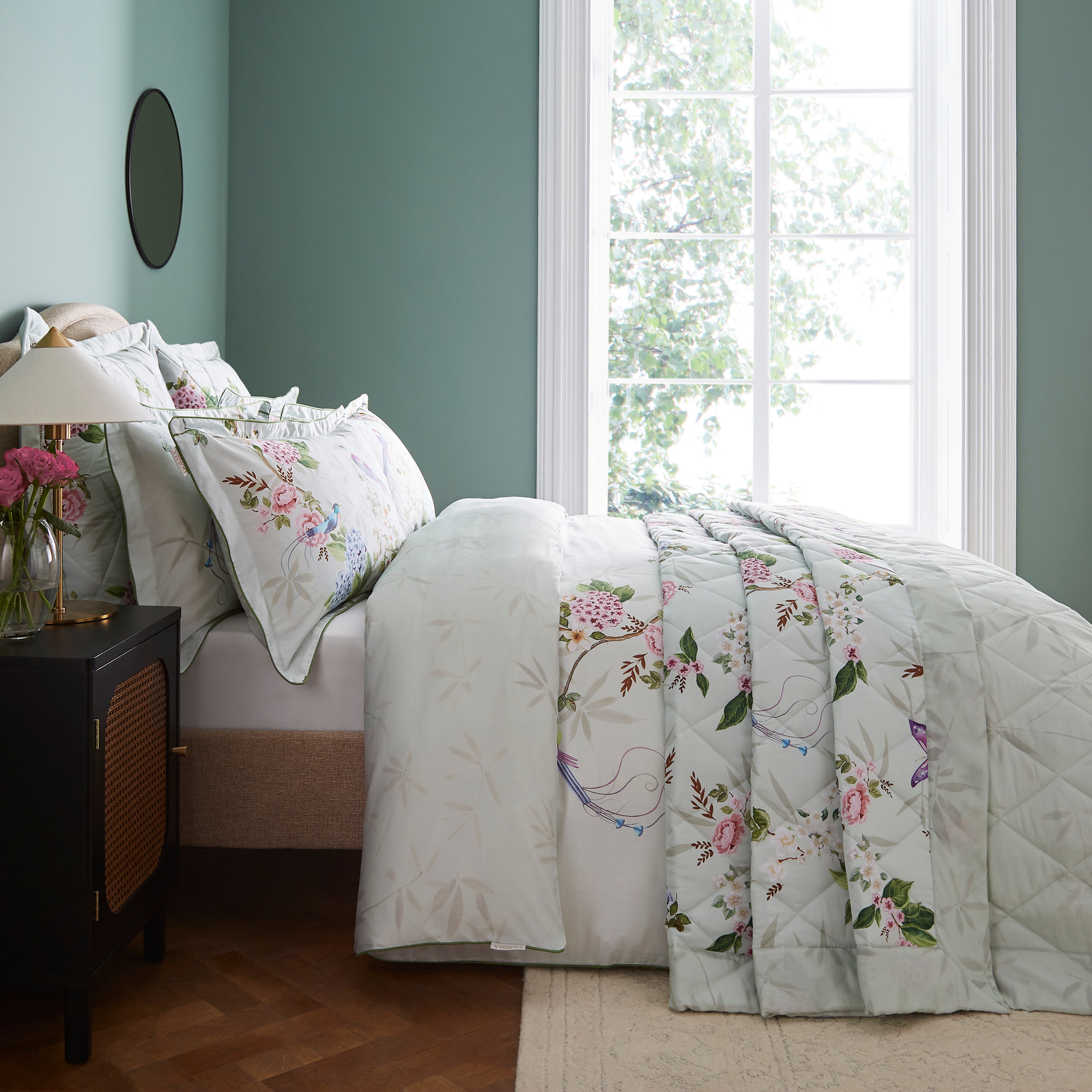 Dorma Love Bird Bedspread | Dunelm