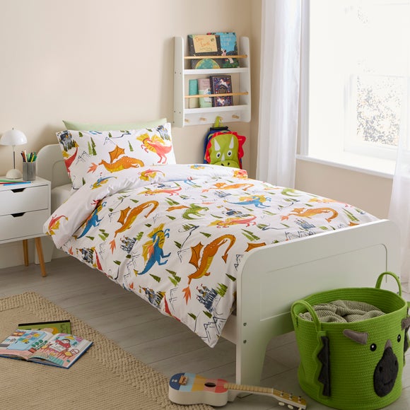 Dragon Single Duvet Cover And Pillowcase Set