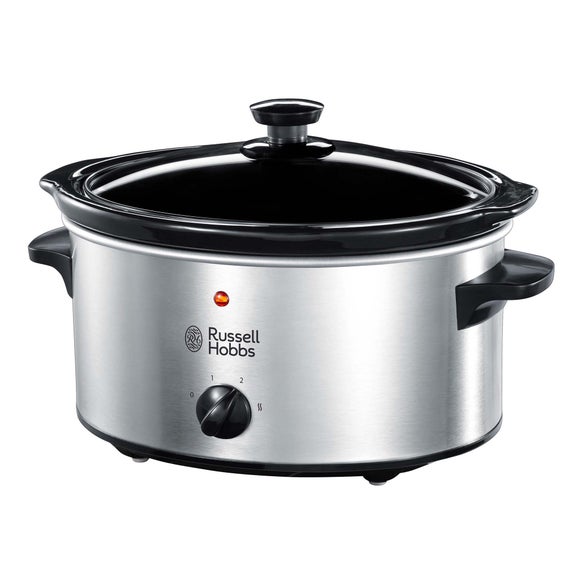 Click to view product details and reviews for Russell Hobbs 35l Stainless Steel Slow Cooker.