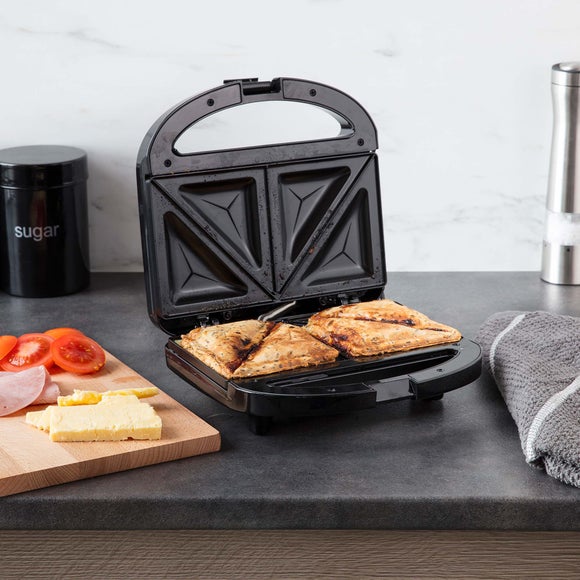 Click to view product details and reviews for Russell Hobbs 2 Portion Black Sandwich Maker.