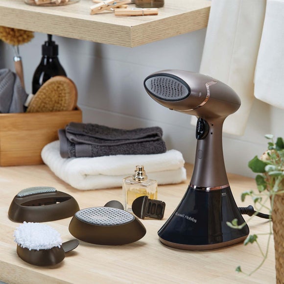 Click to view product details and reviews for Russell Hobbs Steam Genie Aroma Clothes Steamer.