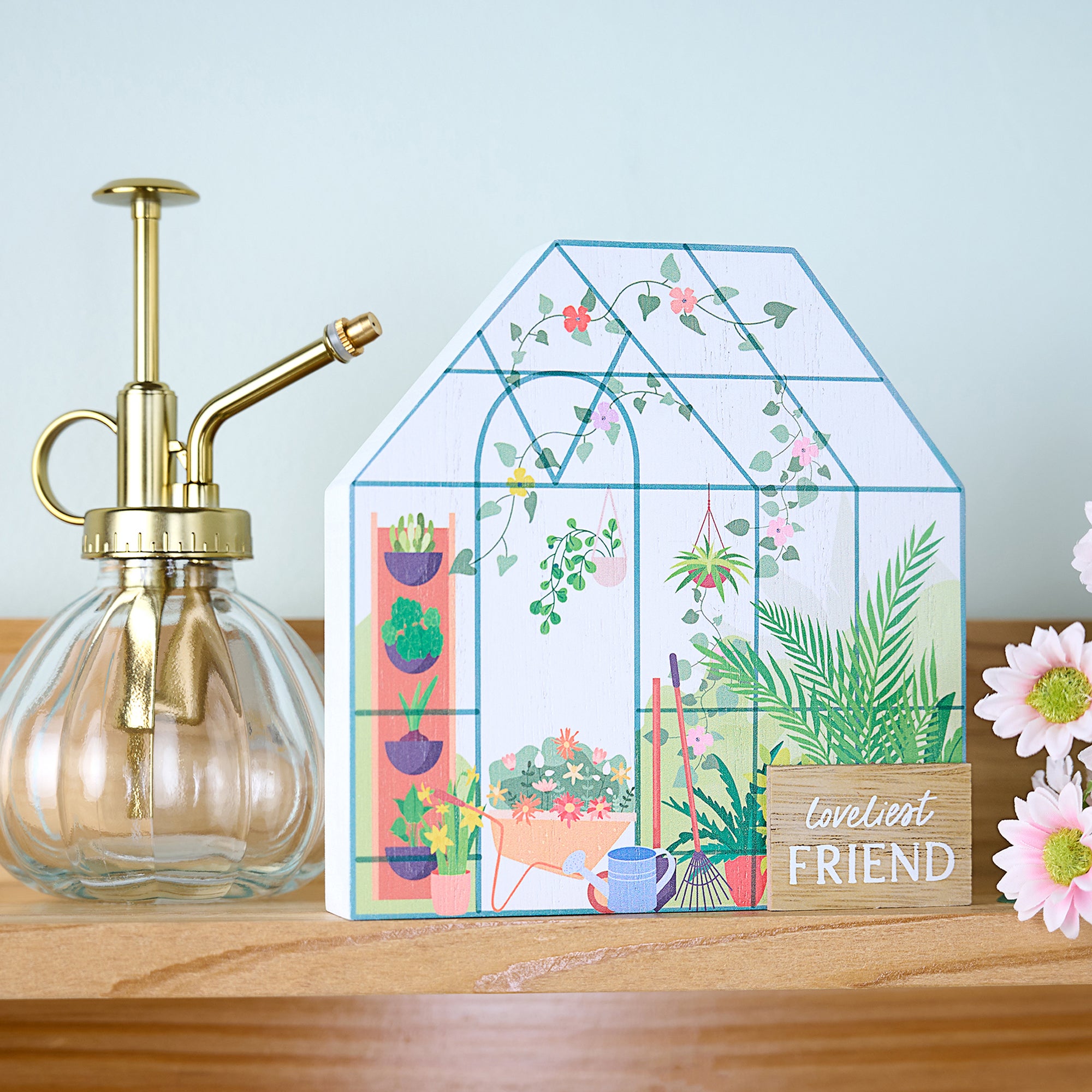 The Cottage Garden 'Friend' 3D Greenhouse Ornament